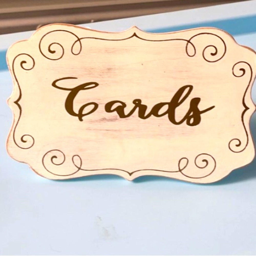 Cards sign